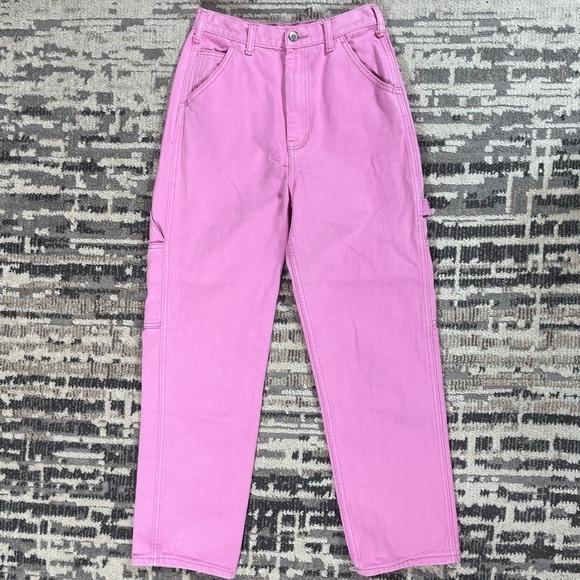 J Galt Highrise Pink Cargo Style Jeans - Picture 12 of 14